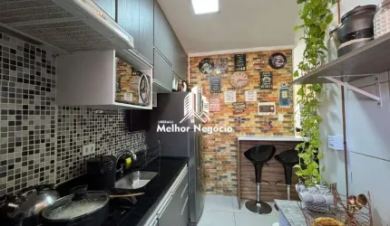 Apartamento 45 m² à venda, 2 Dormitórios (Quartos), 1 banheiro no Residêncial Bromelias - Bairro Jardim Amanda II, Hortolândia, SP,
