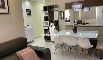 Apartamento m² à venda, Condomínio Donana, 2 Dormitórios (Quartos), 1 banheiro no Jardim Ipiranga, Americana, SP