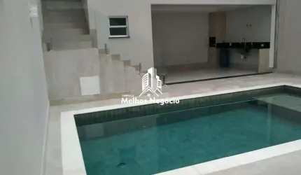 Casa à venda com 3 dormitórios, sendo 1 suíte master, no Residencial Parque da Fazenda, em Campinas/SP.