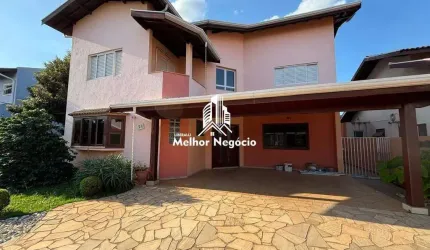 Casa à venda com 4 dormitórios sendo três suítes no bairro Betel em Paulínia/SP