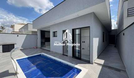 Casa com 03 dormitórios (01 suíte) à venda no condominio Real Park em Sumaré-SP