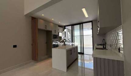 Casa com 03 dormitórios (01 suíte) à venda no condominio Real Park em Sumaré-SP