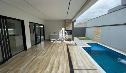 Casa com 04 dormitórios (04 suítes) à venda no Residencial Royal Garden, Paulínia - SP