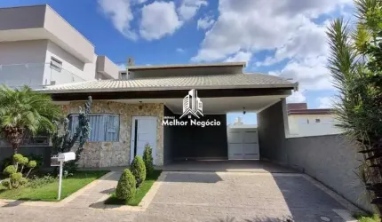 Casa à venda com 03 quartos (3 suítes), no Residencial Jardim de Mônaco em Hortolândia/SP