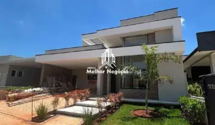 Casa à venda com 03 quartos (3 suítes), no Condomínio Residencial Royal Garden em Paulínia/SP