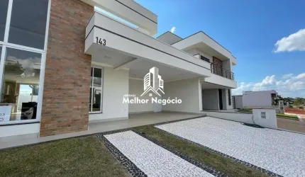 Casa à venda com 03 quartos (3 suítes), no Condomínio Residencial Royal Garden em Paulínia/SP