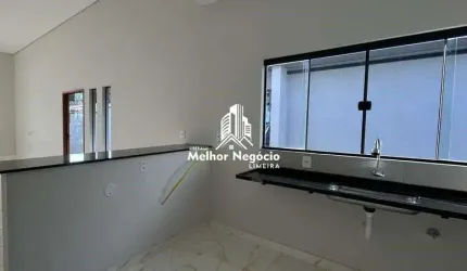Casa para à venda, 2 quartos no Jardim Adélia Cavicchia Grotta - Limeira I Cód: 28938