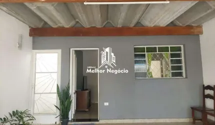 Casa à venda sendo 2 quartos e 1 banheiro localizada no Bairro Santa Terezinha - Piracicaba, SP
