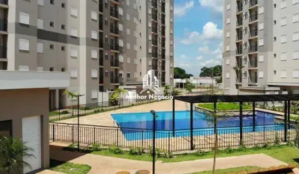 Apartamento 45m² à venda, 2 Dormitórios (Quartos), 1 banheiro no Condomínio Terras Altas - Bairro Pompéia, Piracicaba, SP
