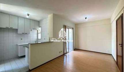 Apartamento à venda com 1 dormitório sendo suíte no Condomínio Spazio Uno, no Botafogo em Campinas, SP.