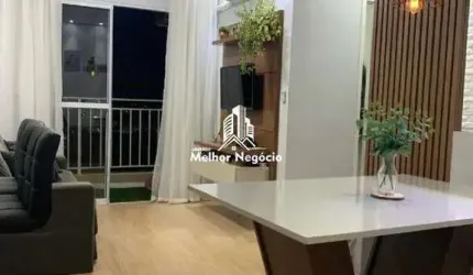 Apartamento à venda com 02 dormitórios (Quartos) Condomínio Torres do Jardim em Hortolândia - SP