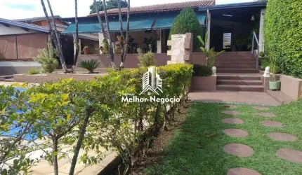 Chácara à venda com 2 quartos sendo um suíte, no bairro Recanto dos Dourados em Campinas/SP.