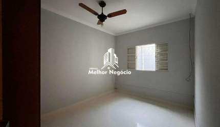 Casa 104m² de construção, à venda, 3 Dormitórios (Quartos), 2 banheiros Parque 1 de Maio- Piracicaba, SP