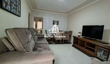 Casa 120m² de construção, à venda, 2 Dormitórios (Quartos), 2 banheiros Conjunto Residencial Mário Dedini, Piracicaba, SP,