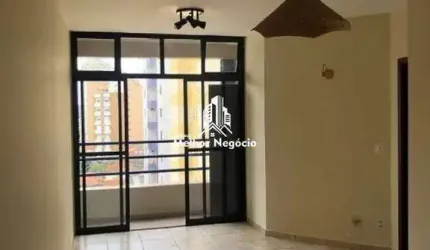 Apartamento à venda com 3 dormitórios(sendo 1 suíte) no Edifício Cainã -Centro-Campinas/SP