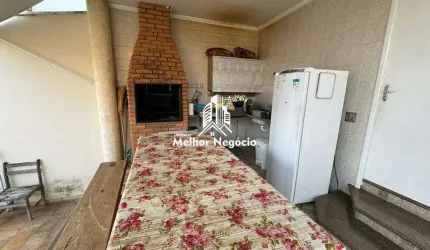 Casa à venda com 04 dormitórios (quartos) sendo 02 suítes no Condomínio Estância Paraiso em Campinas/SP.