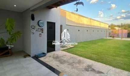 Chácara com 03 quartos à venda, Taquaral 3, Piracicaba - R$437 MIL (SOMENTE À VISTA)