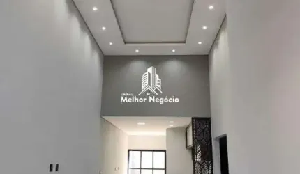 Casa à venda, 3 Quartos, 2 banheiros Condomínio Villagio Clotilde Brossi - Água Branca - Piracicaba SP