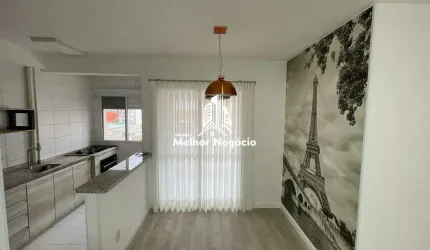Apartamento à venda com 02 dormitórios (1 suíte), no Condomínio Páteo Abolição, localizado no bairro Ponte Preta em Campinas/SP.