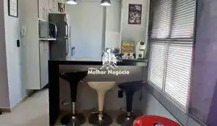 Apartamento à venda, 2 Quartos, 1 banheiro no Condomínio Piazza Florença - Bairro Campestre Piracicaba/SP