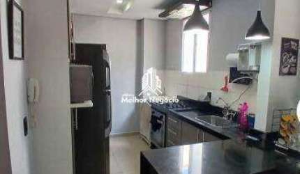 Apartamento à venda, 2 Quartos, 1 banheiro no Condomínio Piazza Florença - Bairro Campestre Piracicaba/SP