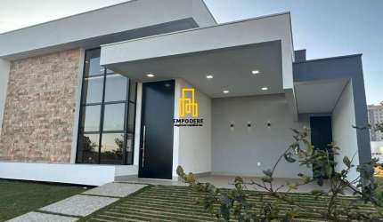 Casa em Condomínio para Venda em Uberlândia, Condomínio Gsp Arts, 3 dormitórios, 3 suítes, 4 banheiros, 2 vagas