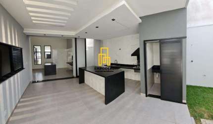 Casa para Venda em Uberlândia, Quinta Alto Umuarama, 3 dormitórios, 2 suítes, 3 banheiros, 3 vagas