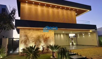 Casa em Condomínio para Venda em Uberlândia, Condomínio Cyrela Buritis, 4 dormitórios, 4 suítes, 6 banheiros, 3 vagas