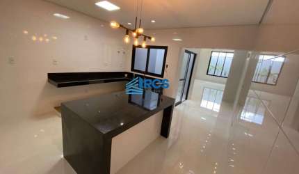 Casa para Venda em Uberlândia, Gsp Life, 3 dormitórios, 2 suítes, 2 banheiros, 2 vagas