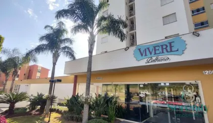 Apartamento para alugar ou vender na Gleba Palhano - Edifício Vivere Palhano - Com 3 dormitórios, sendo 1 suíte, 79m² por R$ 3.100,00/mês ou 640.000,0