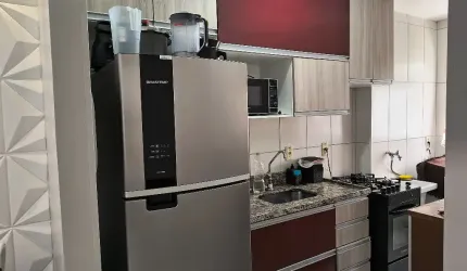 Apartamento planejado de 2 dormitórios à venda, 48 m² por R$ 225.000,00 - Condomínio Residencial Galena - Salto/SP