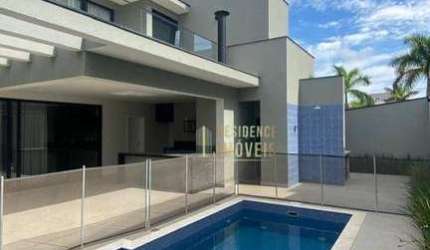 Sobrado com 4 dormitórios à venda, 370 m² por R$ 3.100.000,00 - Condomínio Alphaville Nova Esplanada 3  - Votorantim/SP