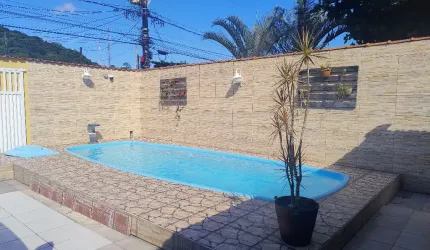 Casa térrea isolada com piscina , Vera Cruz -Mongaguá -SP