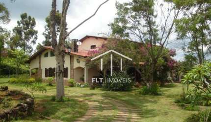 Chácara com 7 Suítesem condomínio à venda, 5192 m² por R$ 1.800.000 - Condomínio Fechado - Atibaia/SP