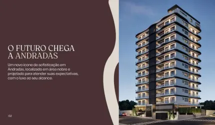 Apartamento à Venda no Bairro Alto Alegre - Andradas/MG