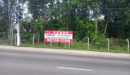 Av. Do Turismo - Terreno em Frente a distribuidora Pioneiro, próximo ao aeroporto.