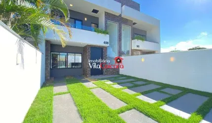 Sobrado com 3 quartos e piscina Balneário Canoas