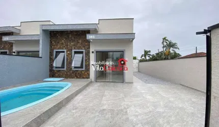 Casa com 2 quartos e piscina em Pontal do Paraná