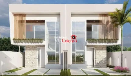 Sobrado com 3 suites faixa mar em Praia de Leste
