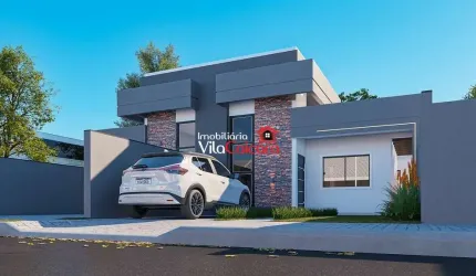 Casa nova com 3 quartos e piscina na quadra do mar