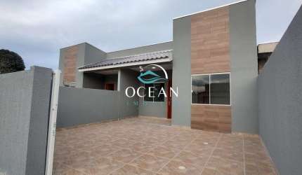 Casdas novas com 3 quartos em Pontal do Parana