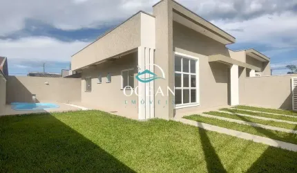 casa nova com piscina em Gaivotas matinhos