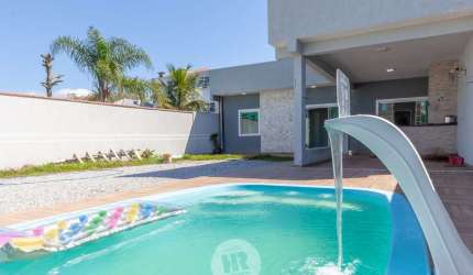 Casa com 2 quartos à venda na Rua Simone, 39, Balneário Inajá, Matinhos, 98 m2 por R$ 990.000