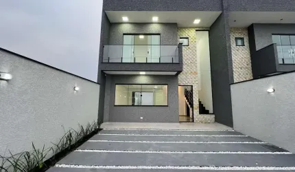 Casa com 3 quartos à venda na Rua Estado Do Rio, 142, Praia de Leste, Pontal do Paraná, 131 m2 por R$ 895.000