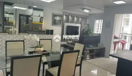 Apartamento de 70m² com 2 Dormitórios e 2 Vagas de Garagem - Localização Privilegiada