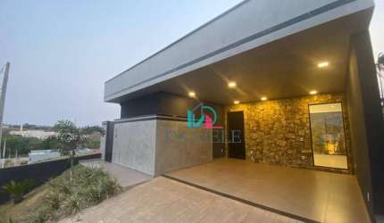 Casa com 3 dormitórios à venda, 141 m² por R$ 800.000,00 - Condomínio Tivoli - Araraquara/SP