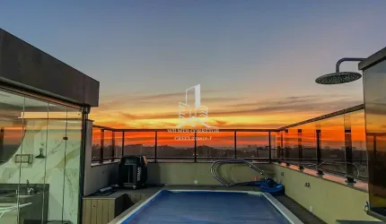 Realize o sonho de morar em uma magnífica Coberta Duplex no coração de Taboão da Serra