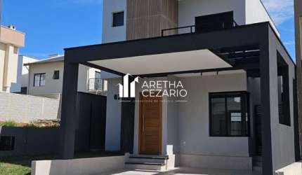 Sobrado com 03 dormitórios sendo uma suíte - 134m² - Condomínio Residencial Recanto Tropical - Taubaté - SP
