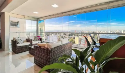 Apartamento decorado na Vila Ema, 147 m², 3 SUÍTES, Andar bem ALTO, Vista Livre, 3 Vagas
