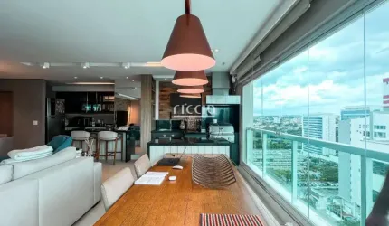 Maravilhoso Apartamento no Aquarius À Venda - Edifício Grand View Aquarius- Vista para Praça, 2 vagas c/ hobby box